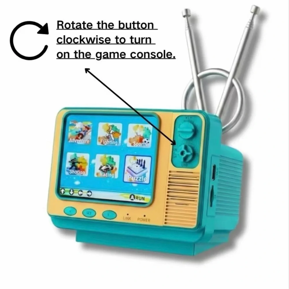 Adidas Retro Console - Teal and Gold